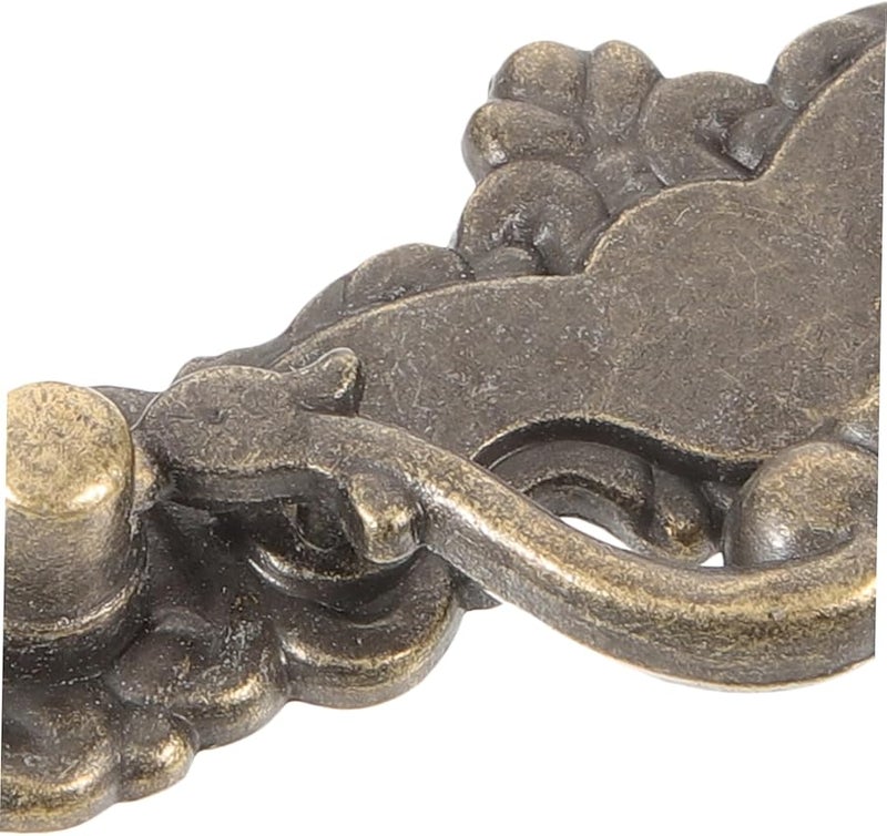 Vintage Antique Metal Cabinet Pull Handles 2 Pcs Black Drawer Handles for Kitchen Wardrobe - Image 5